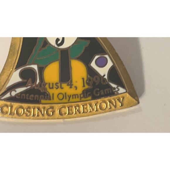 1996 Olympics Atlanta Closing Ceremonies Pin Limited Edition Collectible - Picture 8 of 10